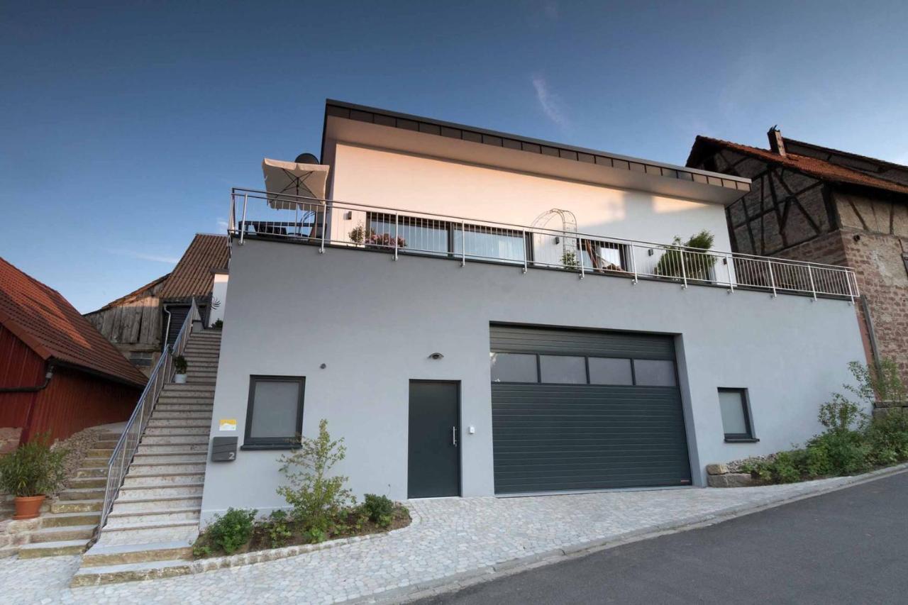 陶博比斯霍夫斯海姆Penthouse Tauberblick公寓 外观 照片